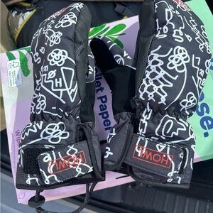 Snowboard Mittens unisex S/M howl brand